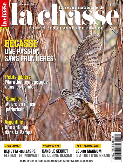 Cover image for La Revue nationale de La chasse